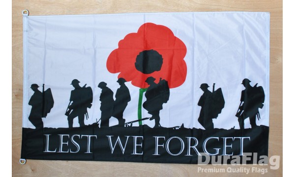 Lest We Forget (Army) Flag